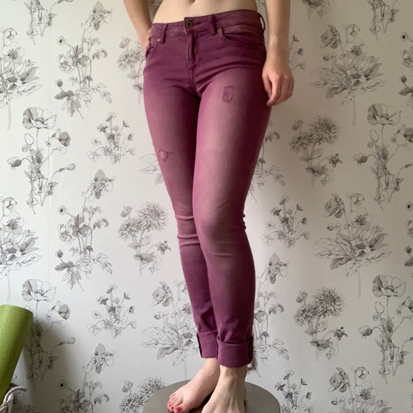 H&M Mauve Skinny Jeans - Picture 2 of 11